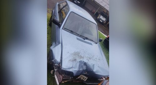 Motorista é encaminhado à 15ª SDP após invadir imóvel com carro e estar embriagado e sem CNH