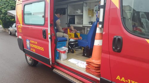 Siate é acionado para atender vítima de queda no Esmeralda