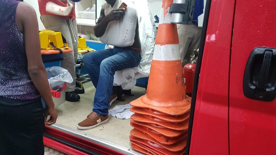 Homem fica ferido em acidente de trânsito no Alto Alegre