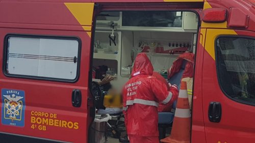 Adolescente fica ferido após se envolver em colisão de trânsito no São Cristóvão