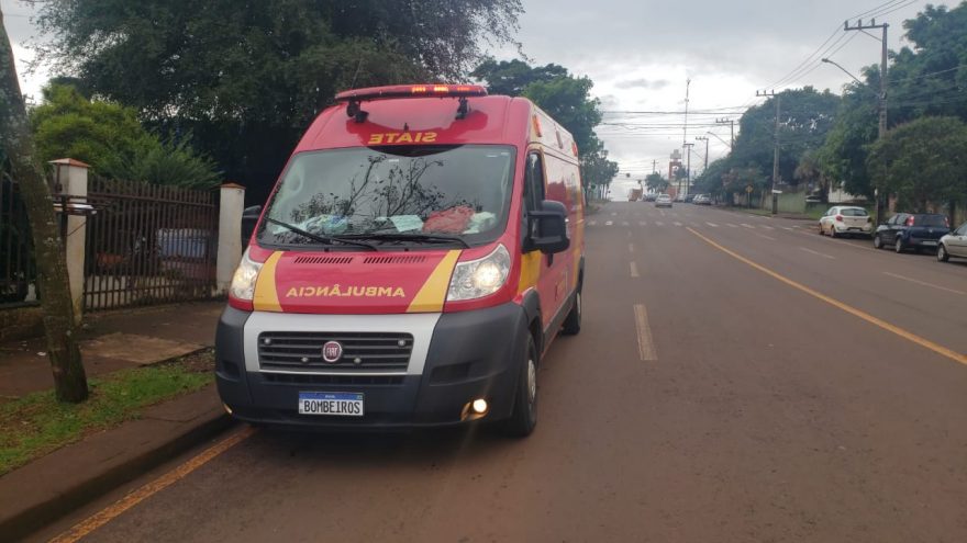 Idosa com falta de ar é socorrida pelo Siate