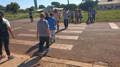 Transitar desenvolve projeto educativo em escolas de Cascavel