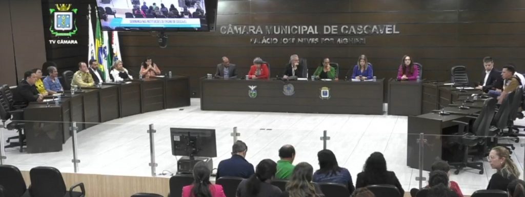 Audiência pública discute segurança nas instituições de ensino de Cascavel