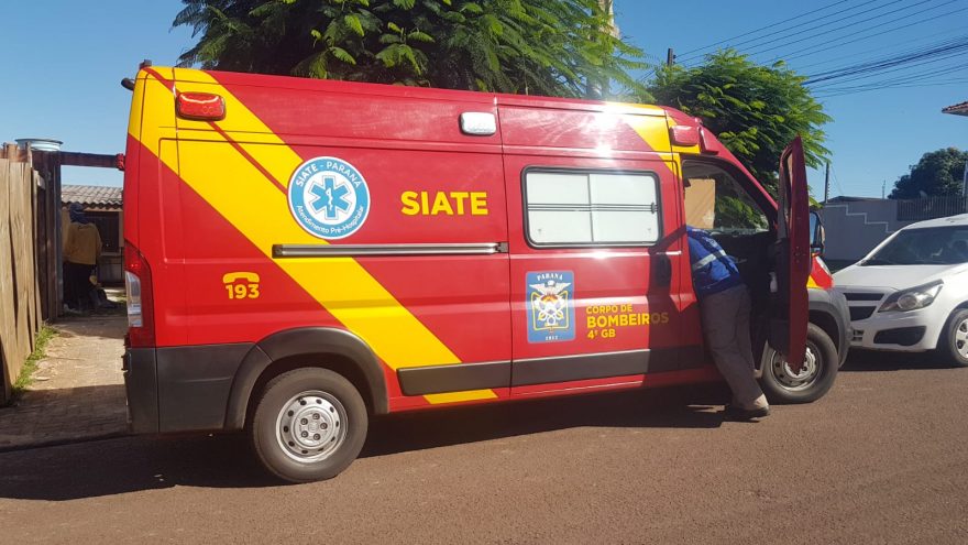 Homem fica ferido ao sofrer queda de 3 metros de altura