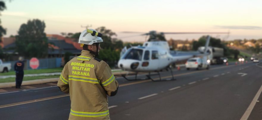 Grave acidente na BR-277 em Santa Tereza deixa sete feridos; dois em estado grave