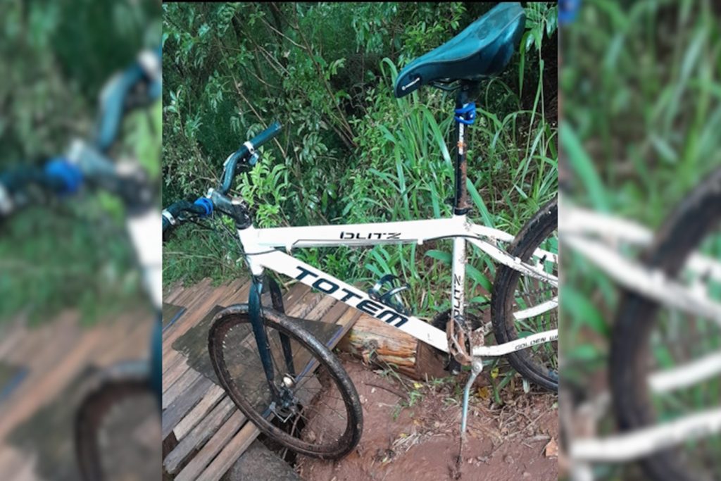 Bicicleta foi furtada no 14 de Novembro