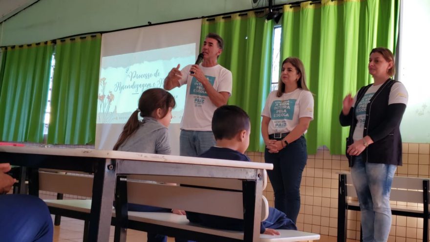 PAiZ NAS ESCOLAS: Paranhos apresenta balanço da campanha