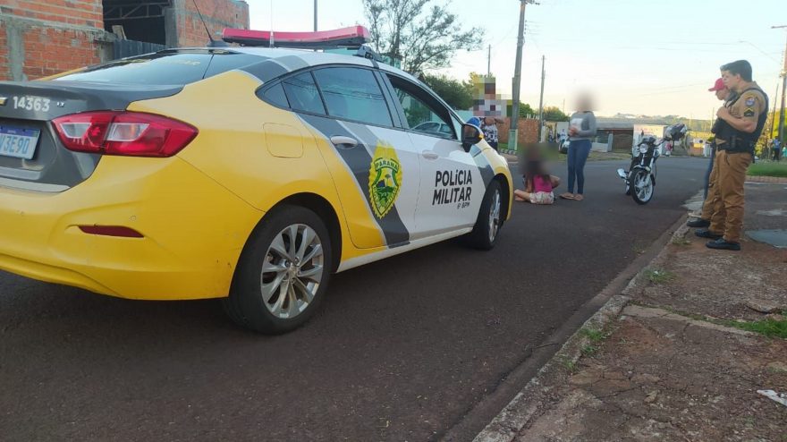 Criança é atropelada por motocicleta no Interlagos