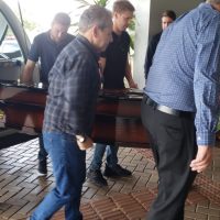 Imagem referente a Corpo de Jacy Scanagatta chega à Prefeitura para o velório