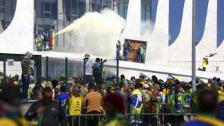 GSI divulga imagens do dia da invasão no Palácio do Planalto