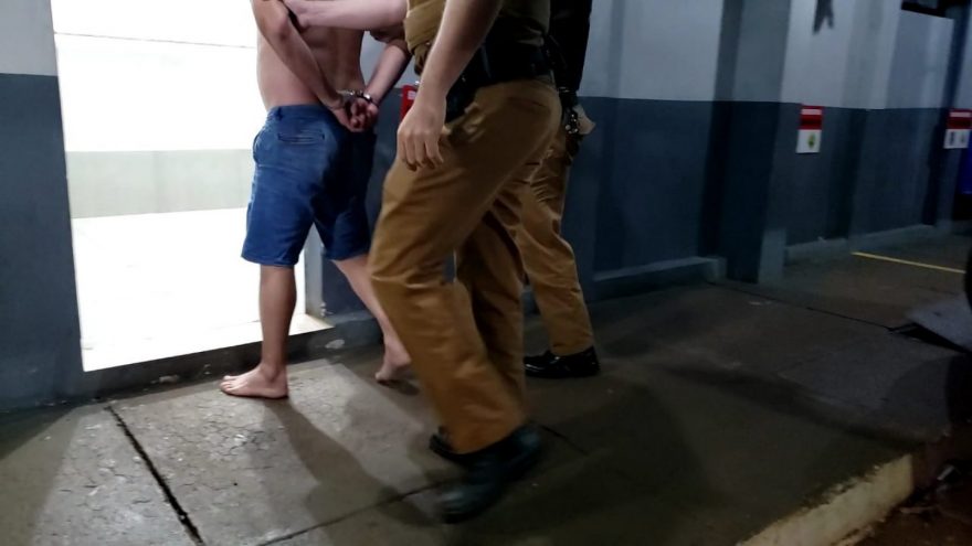 Acusado de espancar companheira é detido pela PM no bairro Brasília