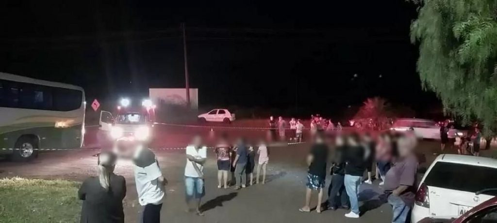Mulher morre atropelada por ônibus em Cafelândia