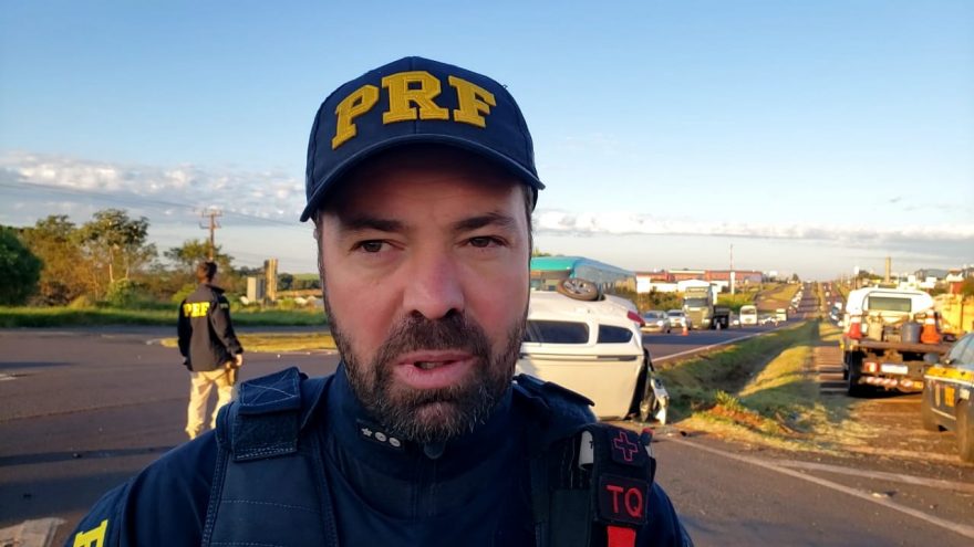 Acidente com morte na BR-277: “Muito provavelmente motorista tenha dormido”, afirma PRF