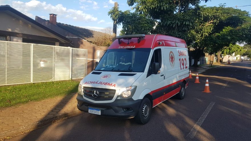 Idoso com hipoglicemia sofre queda em residência e precisa de atendimento do Samu