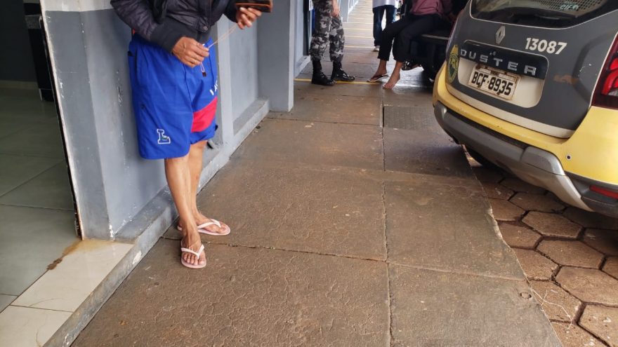 Casal é detido pela Choque por tráfico na Rodoviária Velha