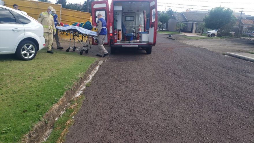 Idosa de 86 anos é socorrida pelo Siate no Jardim Nova York