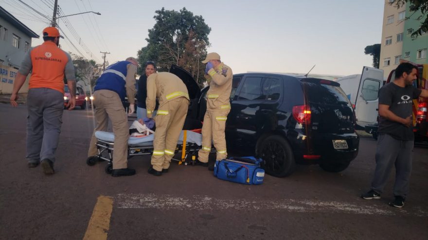 Mulher fica ferida em acidente entre Fox e Honda Civic no Parque São Paulo