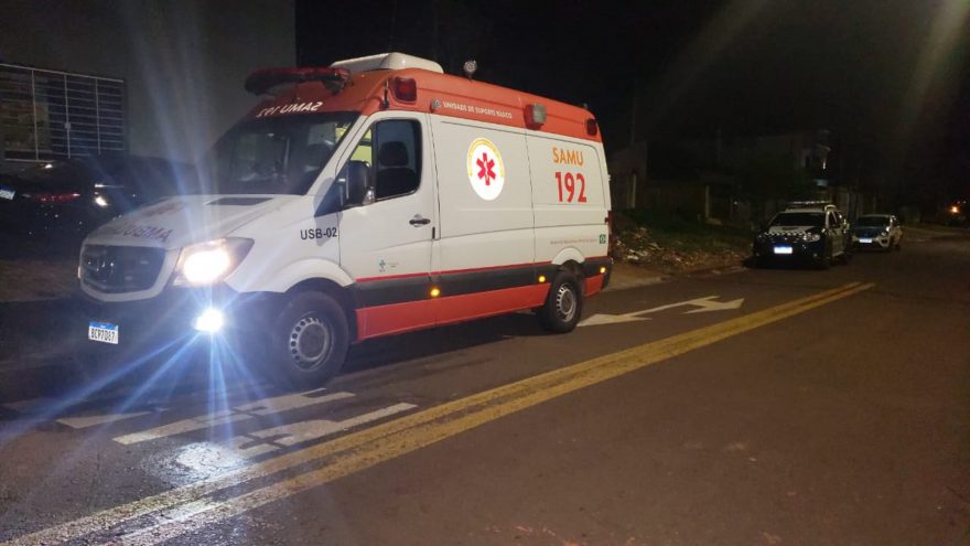 Samu atende mulher em surto no Santa Cruz