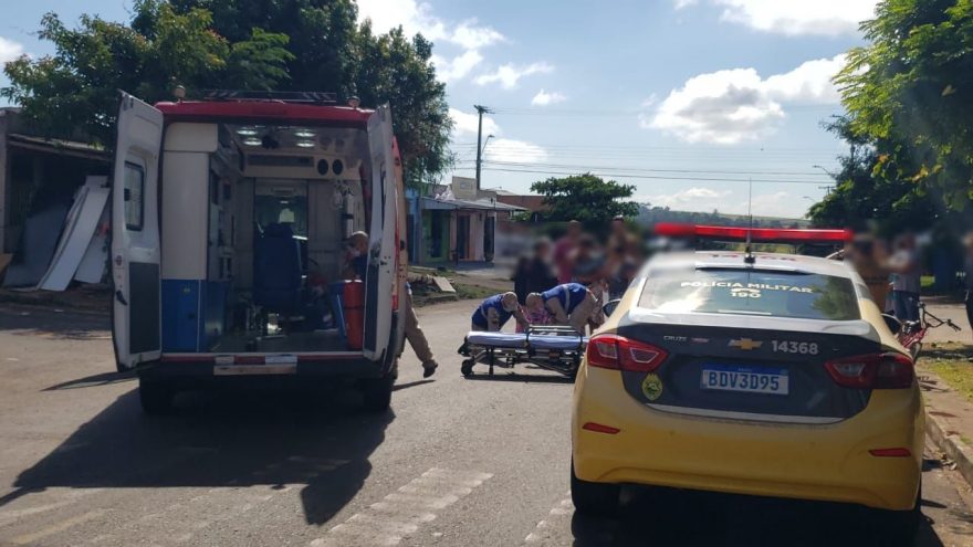 Criança fica ferida ao ser atropelada por moto no Interlagos