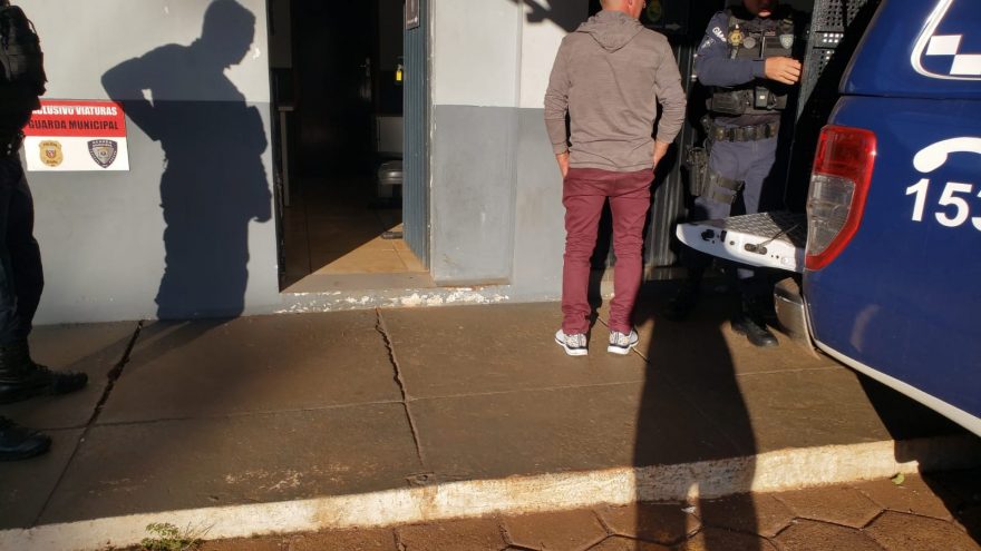 Com resultado de 1,25 mg/L, homem é detido pela Guarda Municipal por embriaguez
