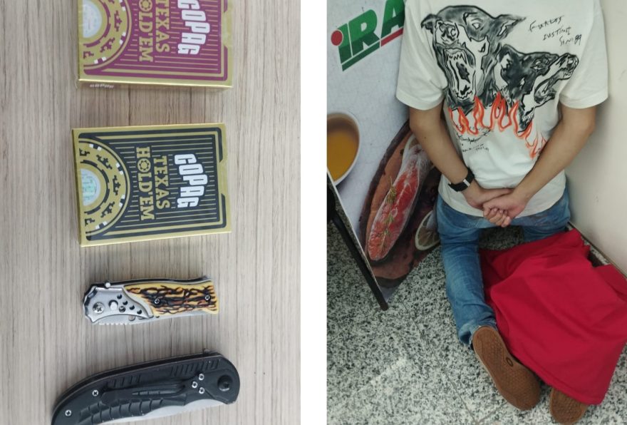 Adolescente é apreendido pela GM após furtar baralhos em supermercado