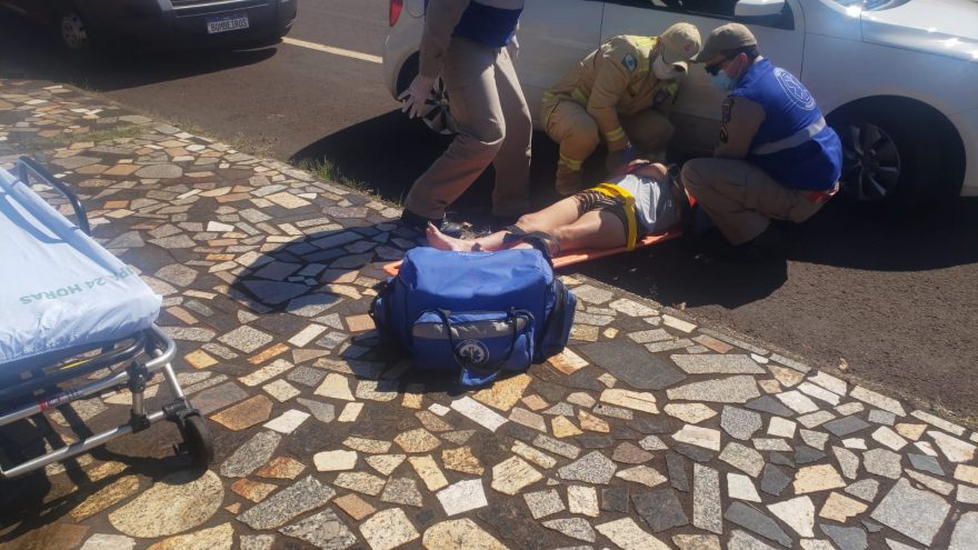 Mulher é encontrada caída na Rua Minas Gerais e Siate é acionado