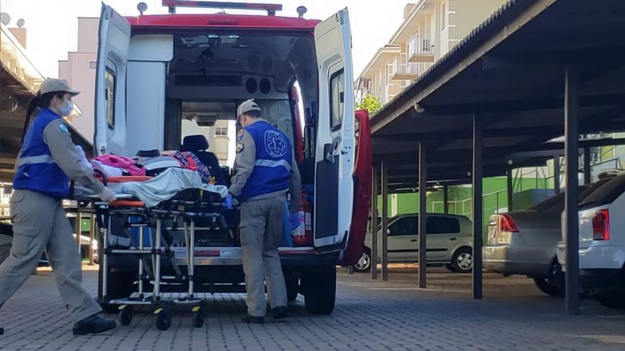 Siate é acionado para atender vítima de queda no bairro Neva