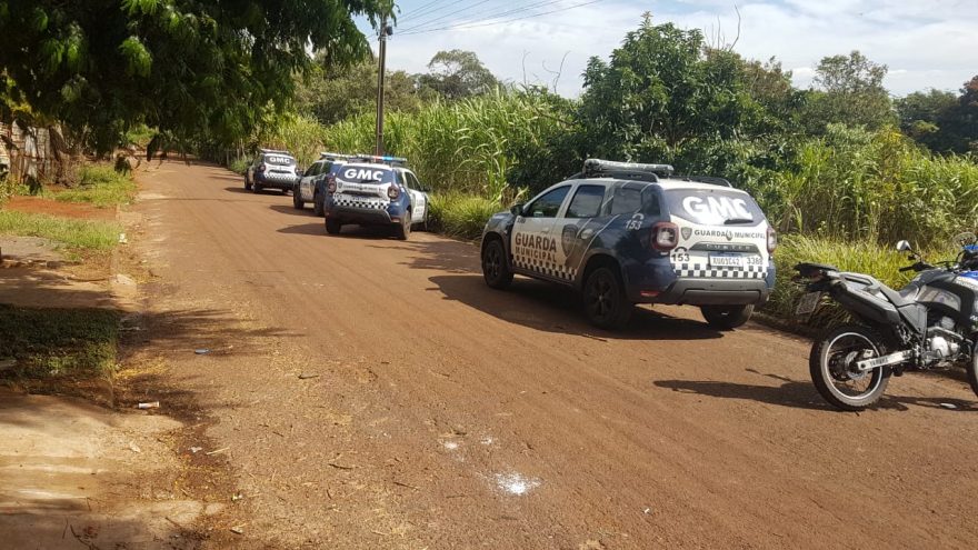 Grande efetivo da Guarda Municipal é mobilizado após fuga de homem com mandado de prisão em aberto