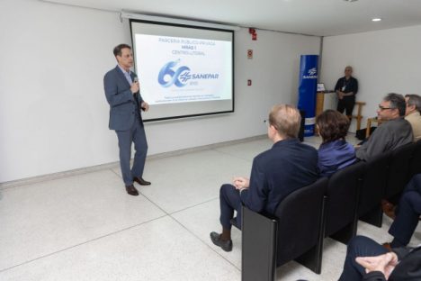 Sanepar apresenta parceria público-privada para esgotamento sanitário ao setor de engenharia