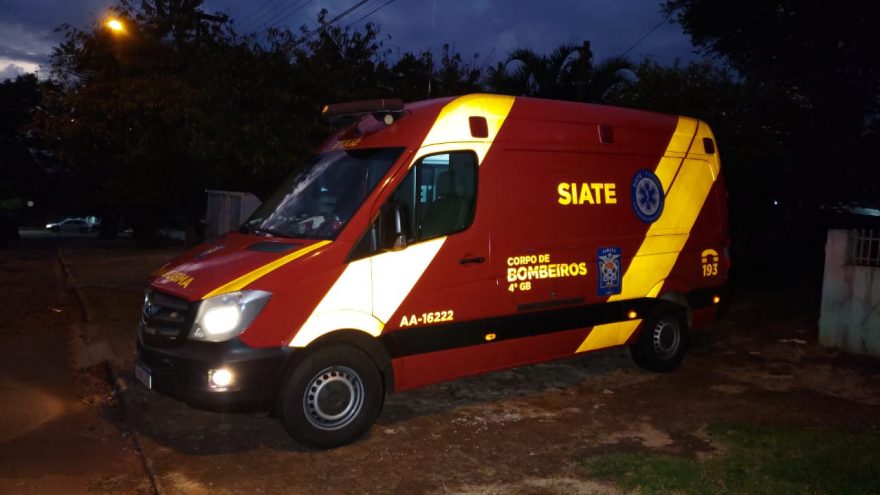 Idosa fica ferida em acidente no Parque São Paulo