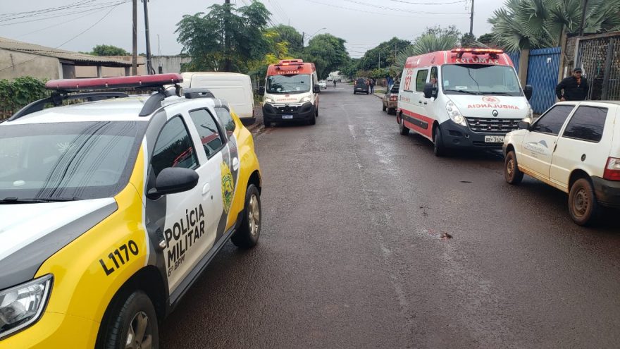 PM e Samu são mobilizados para atenderem homem em surto