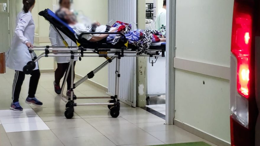 Idoso com complicações respiratórias é atendido pelo Samu no Cascavel Velho