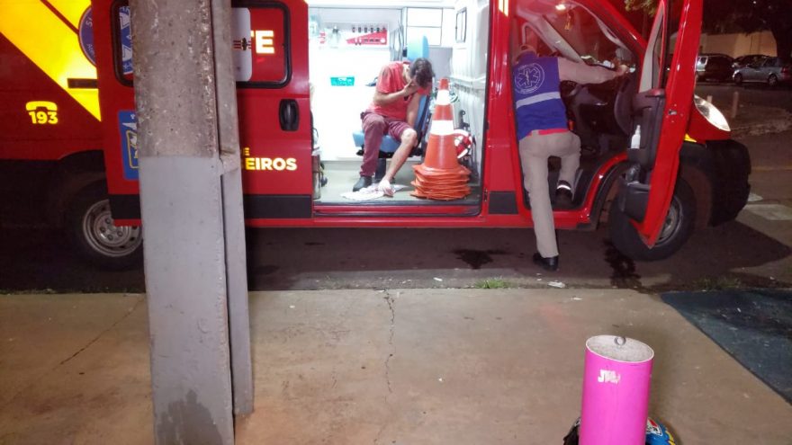 Colisão entre carro e moto é registrada no Brasília