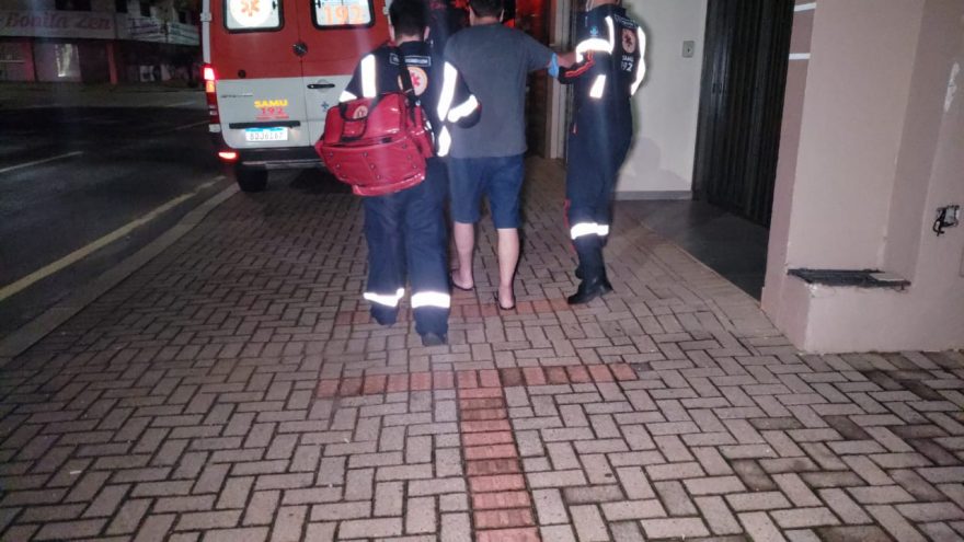 Homem em abstinência de álcool é atendido pelo Samu no São Cristóvão