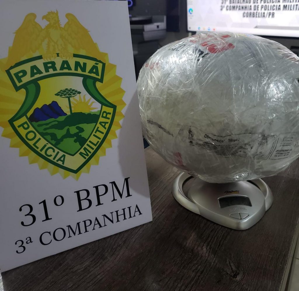 Maconha “esquecida” em ônibus é apreendida em Corbélia