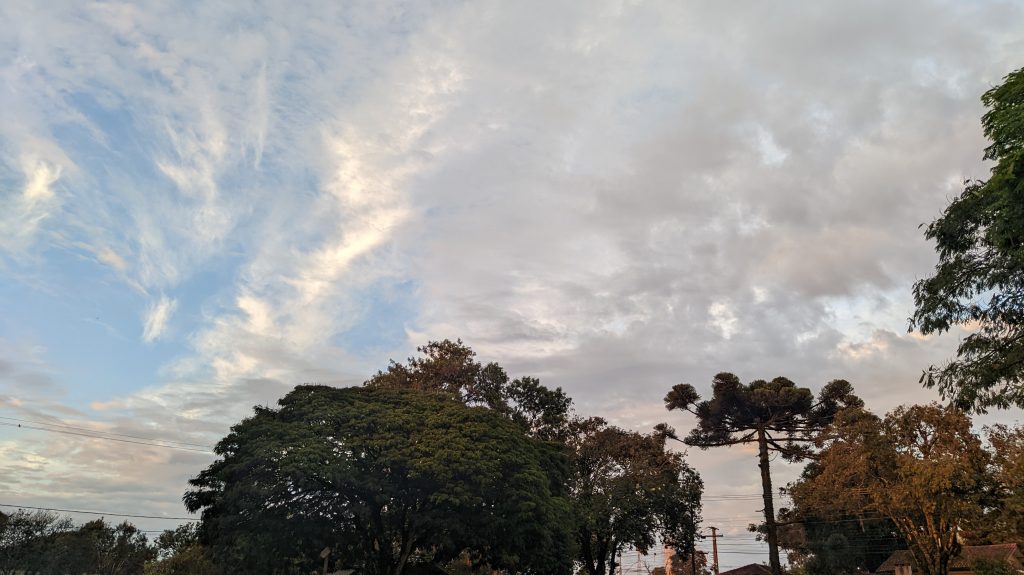 Clima permanece instável nesta sexta-feira em Cascavel