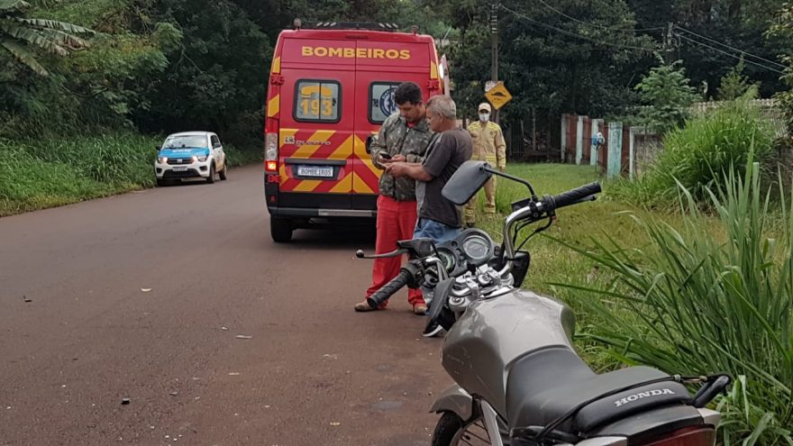 Colisão frontal entre motos deixa homens feridos no Nova Cidade