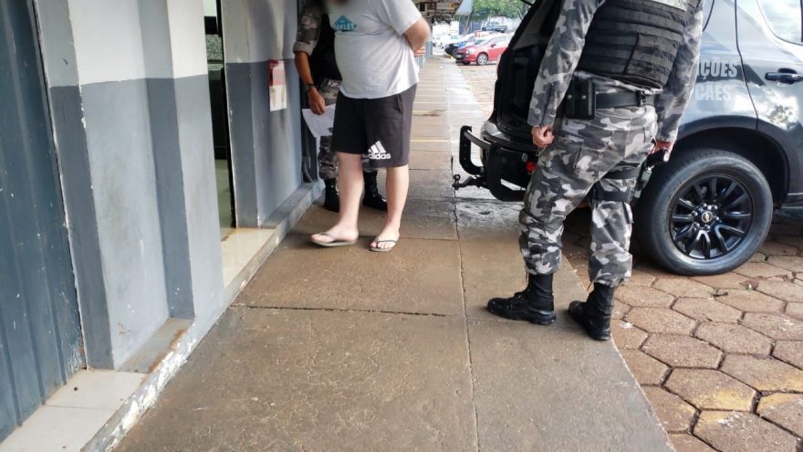Choque detém homem com mandado em aberto por tráfico no Claudete