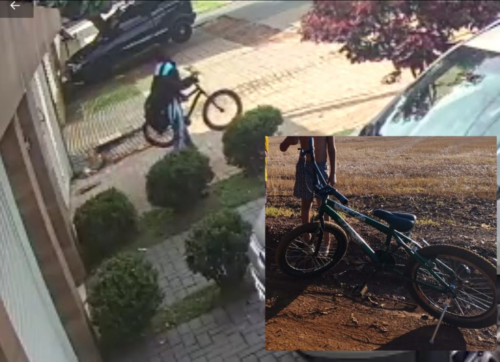 Proprietário pede ajuda para encontrar bicicleta furtada