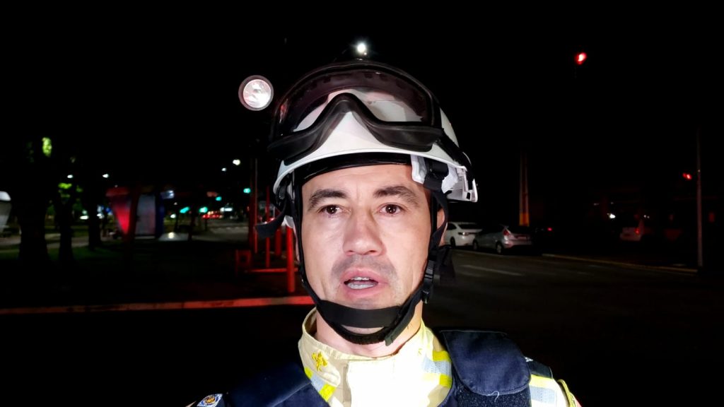 Segundo o Tenente Novinski, jovem foi atingido por seis tiros, no centro de Cascavel