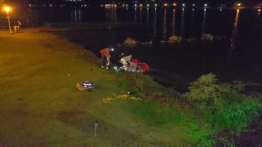 Mulher que ameaçava atentar contra a própria vida é resgatada no Lago Municipal