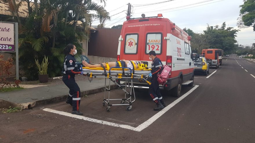Briga entre ex-casal deixa jovem de 18 anos de idade ferida