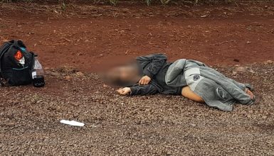Imagem referente a Pessoa é encontrada desacordada em estrada rural e equipes da GM são mobilizadas