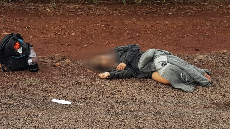 Pessoa é encontrada desacordada em estrada rural e equipes da GM são mobilizadas