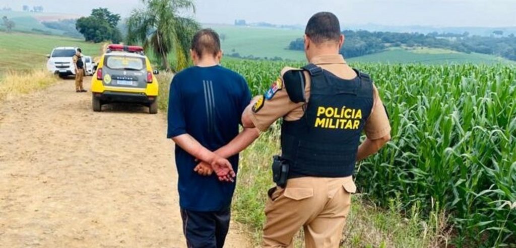 Criminosos armados são rendidos e amarrados por moradores no interior de Apucarana
