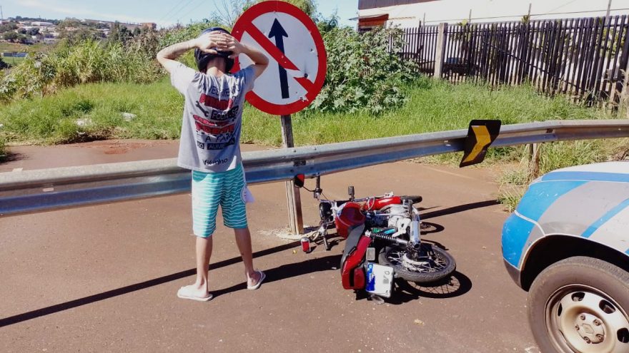 Com moto adulterada, rapaz foge da GM, mas acaba detido em rua sem saída