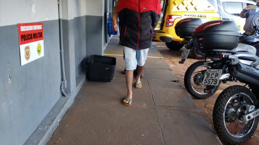 Adolescente é apreendido no Bairro Sanga Funda