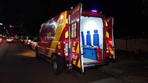 Idosa fica ferida ao sofrer acidente no Coqueiral