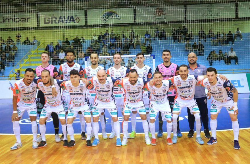 Na caça aos líderes, Cascavel Futsal recebe Santo André pela Liga Nacional de Futsal