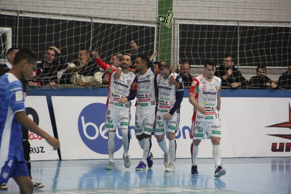 Cascavel Futsal empata com Santo André e mantém quinta colocação na LNF